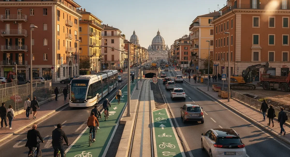 Roma 2027, le previsioni sulla mobilità urbana